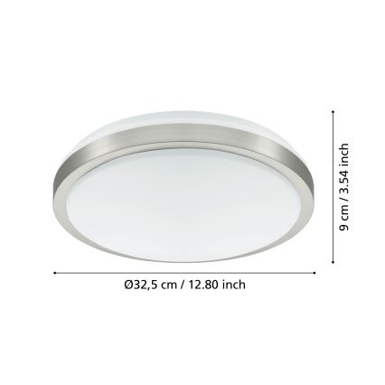 Eglo - Luz de teto LED 1 LED/22W/230V