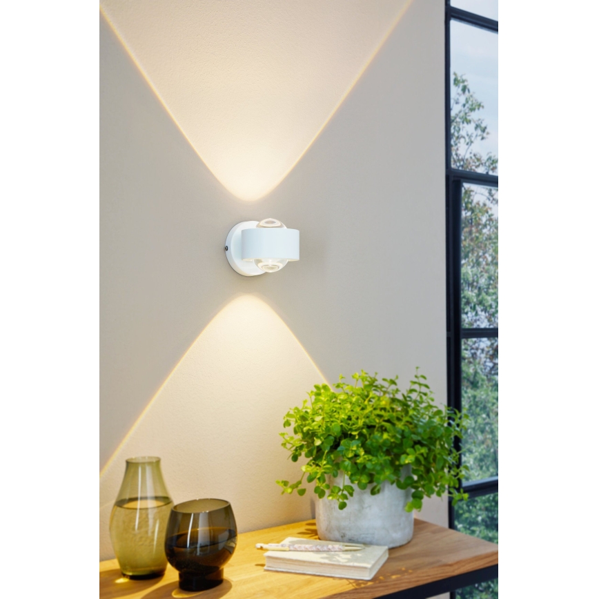 Eglo - Luz de parede LED 2 2xLED/2,5W/230V