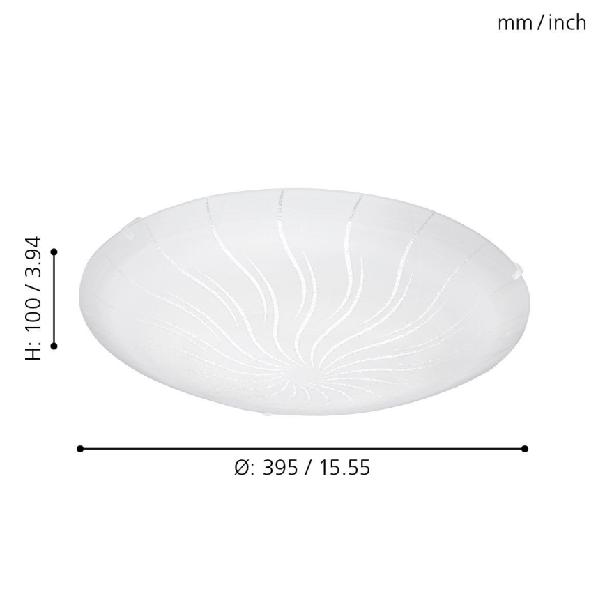Eglo - Luz de teto LED 1 LED/16W/230V