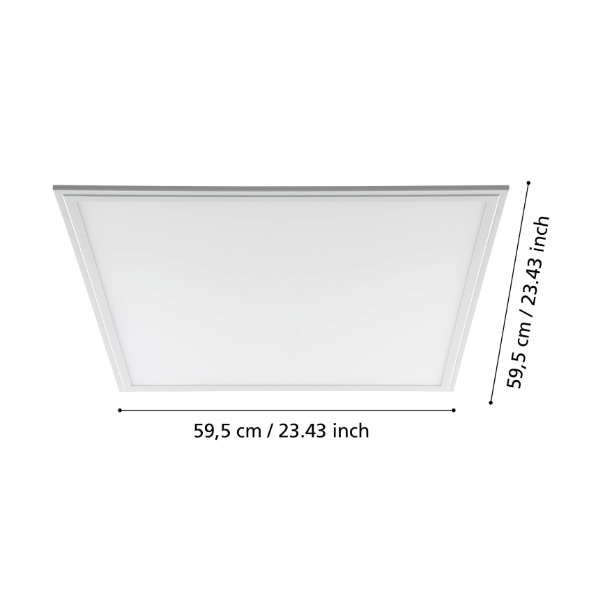 Eglo - Painel de teto LED LED/40W/230V