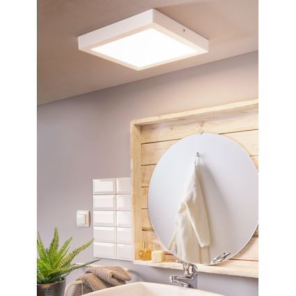 Eglo 96169 - Luz de teto de casa de banho LED FUEVA 1 LED/22W/230V IP44