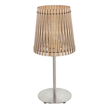 Eglo 96196 - Lâmpada de mesa SENDERO 1xE27/60W/230V