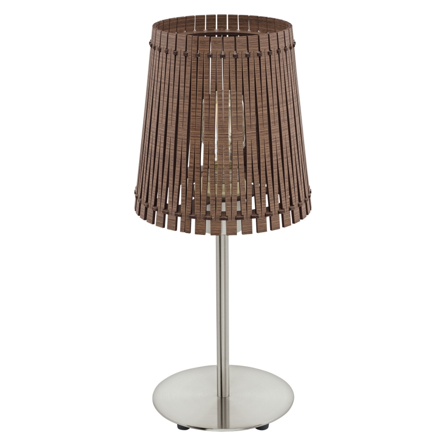 Eglo 96203 - Lâmpada de mesa SENDERO 1xE27/60W/230V