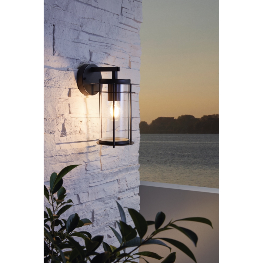 Eglo - Luz de parede de exterior 1xE27/60W IP44