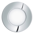 Eglo 96242 - Luminária LED encastrável para casa de banho FUEVA 1 1xLED/2,7W/230V IP44 Ø 8,5 cm