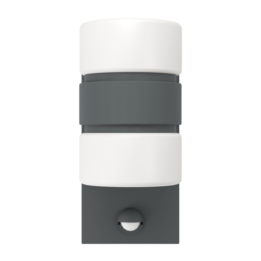 Eglo - Luz de parede com sensor LED de exterior 2xLED/6W IP44