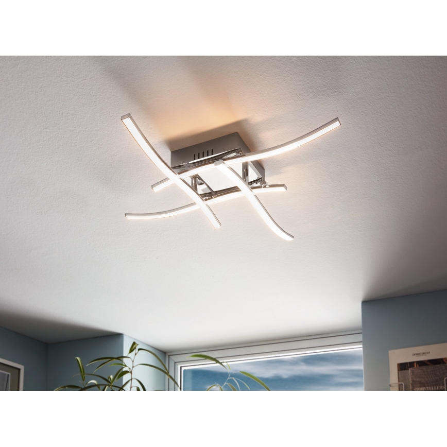 Eglo - Candelabro integrado LED 4xLED/5W/230V