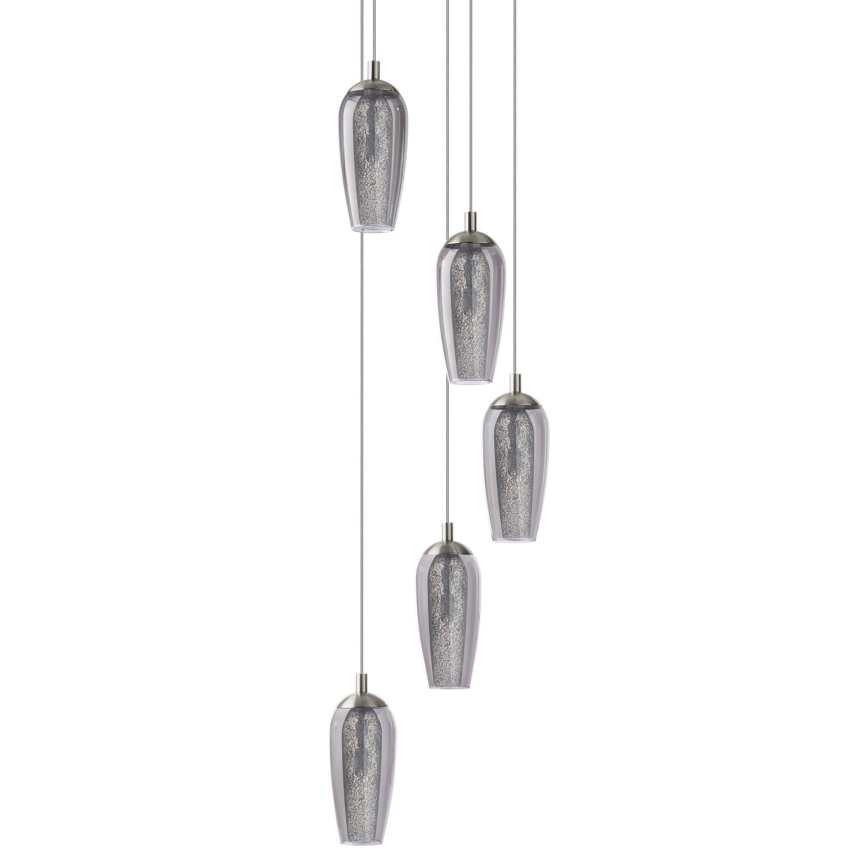 Eglo 96345 - Candelabro num fio LED FARSALA 5xG9/2,5W/230V