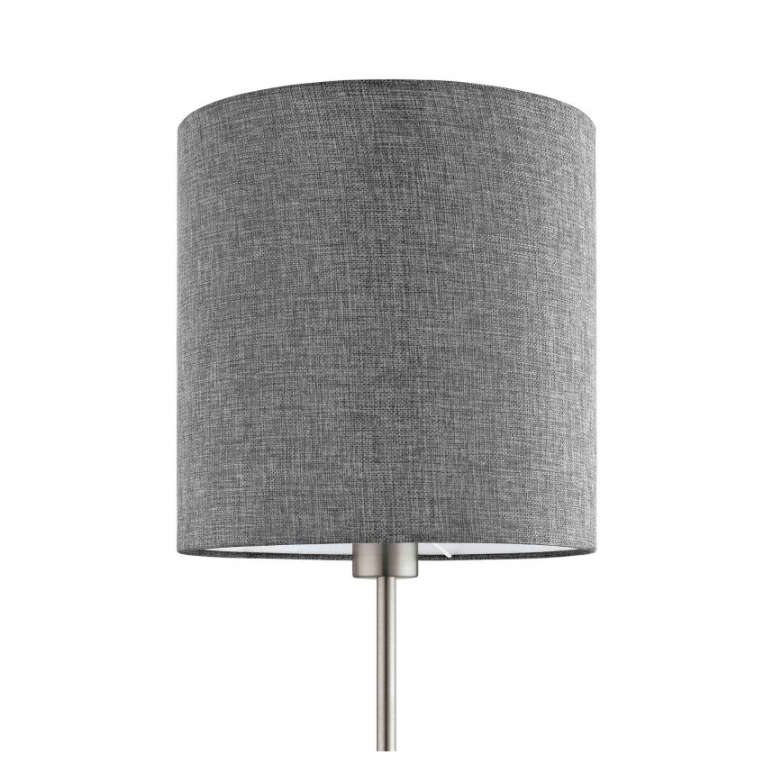 Eglo 96377 - Luminária de piso PASTERI 1xE27/60W/230V cinzento
