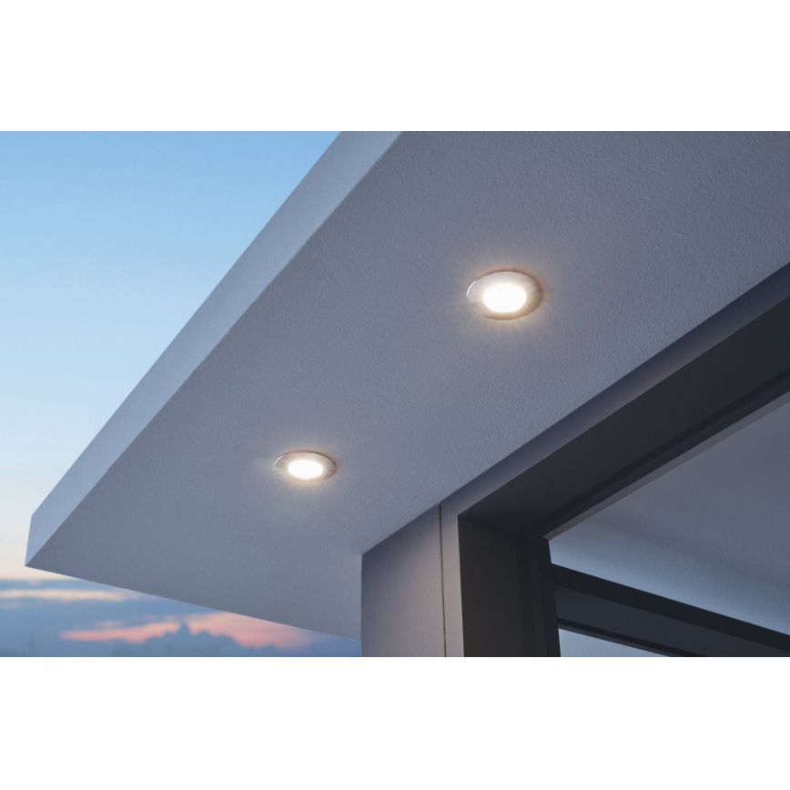 Eglo - Foco de encastrar exterior LED LED/4,9W IP44
