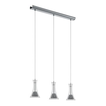 Eglo 96419 - Iluminação suspensa LED com regulação MUSERO 1 3xLED/5,4W/230V