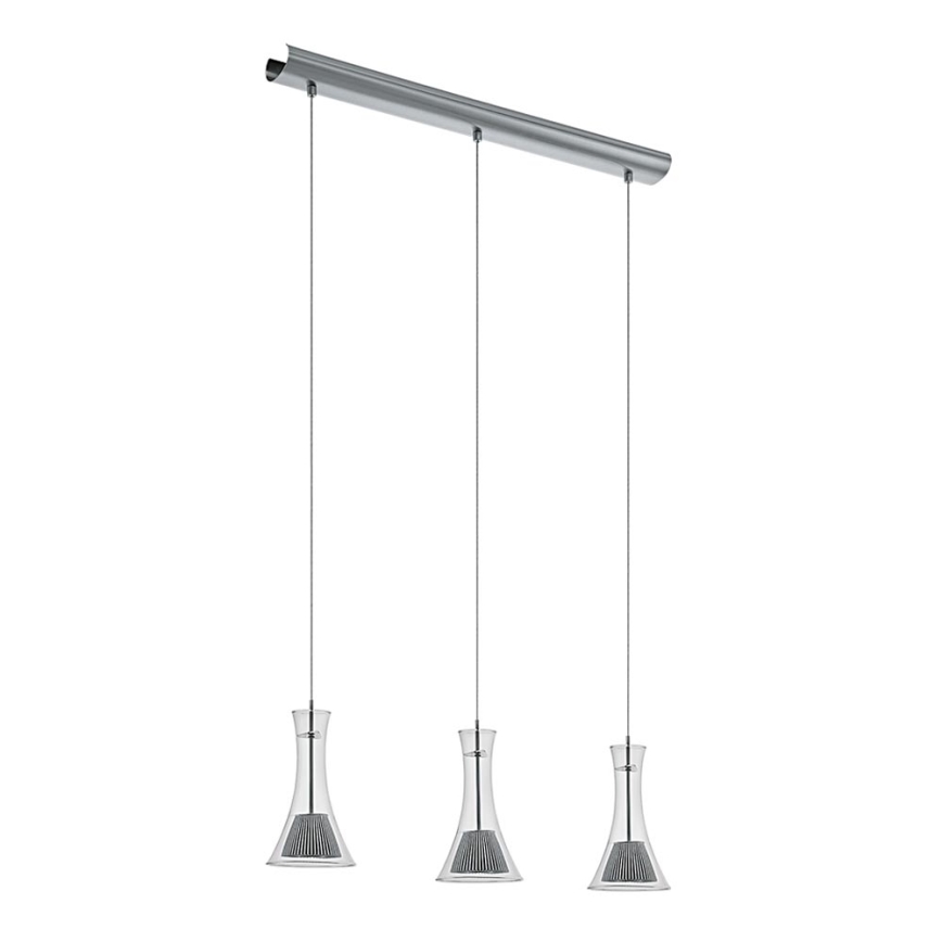 Eglo 96419 - Iluminação suspensa LED com regulação MUSERO 1 3xLED/5,4W/230V