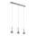 Eglo 96419 - Iluminação suspensa LED com regulação MUSERO 1 3xLED/5,4W/230V