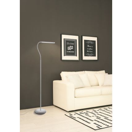 Eglo - Candeeiro de chão LED táctil com regulação LED/4,5W/230V