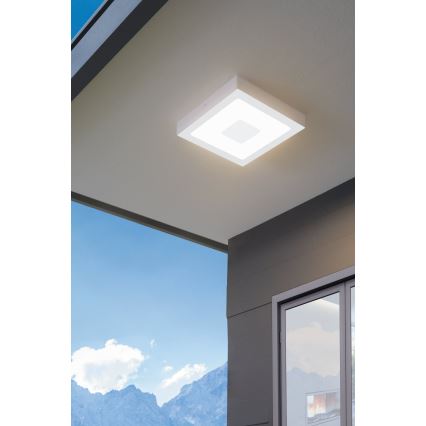 Eglo - Luz de teto de exterior LED/16,5W/230V IP44
