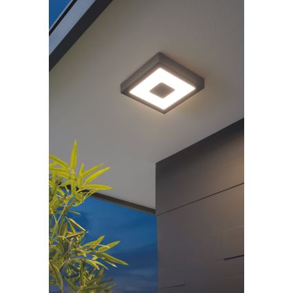 Eglo - Luz de teto de exterior LED LED/16,5W/230V IP44