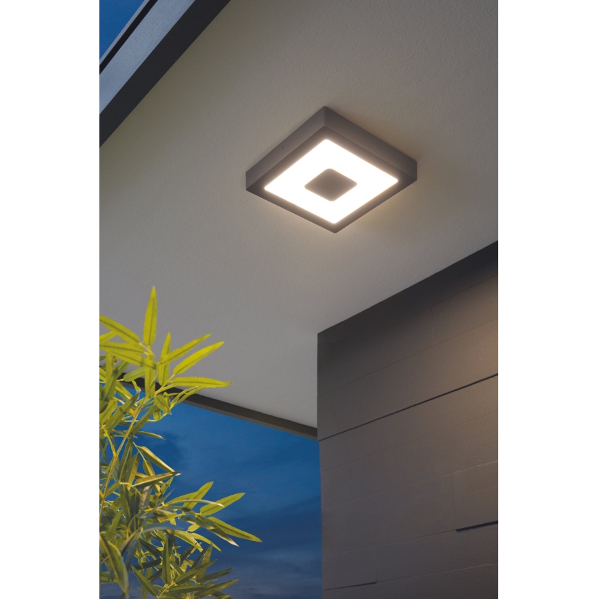 Eglo - Luz de teto de exterior LED LED/16,5W/230V IP44