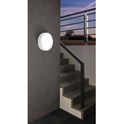 Eglo - Luz de teto de exterior LED LED/16,5W/230V IP44