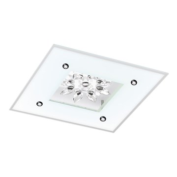 Eglo 96536 - LED Regulação teto cristal iluminação BENALUA 1 1xLED/18W/230V