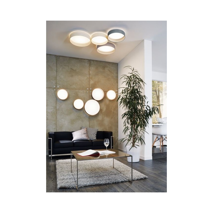 Eglo - Iluminação de teto LED com regulação 1xLED/18W/230V