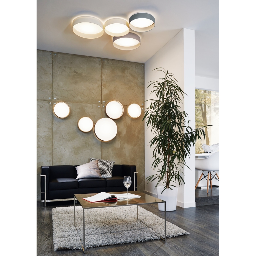 Eglo - Iluminação de teto LED com regulação 1xLED/18W/230V