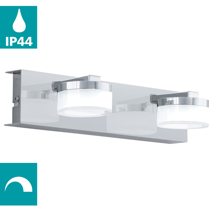 Eglo - LED Regulação iluminação de parede de casa de banho 2xLED/7,2W/ IP44