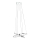 Eglo 96639 - Luz pendente LED NEBREDA LED/6,7W+LED/8,7W/230V