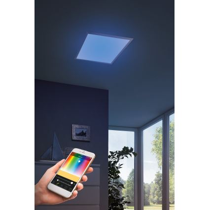 Eglo - Iluminação LED RGBW com regulação SALOBRENA-C LED/16W + controlo remoto