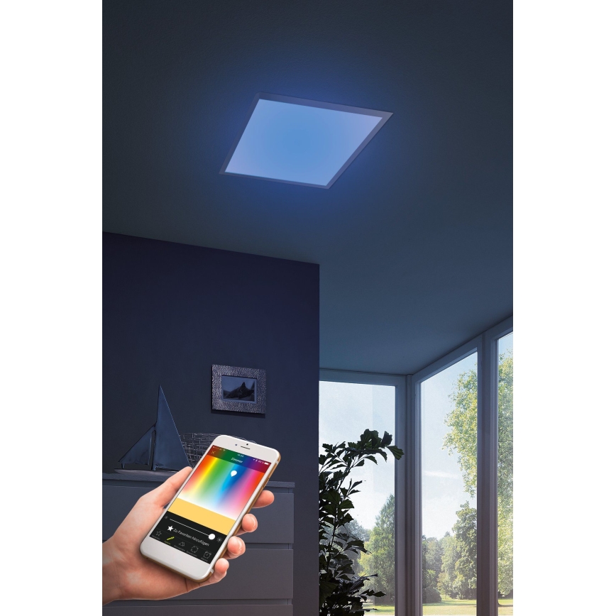 Eglo - Iluminação LED RGBW com regulação SALOBRENA-C LED/16W + controlo remoto