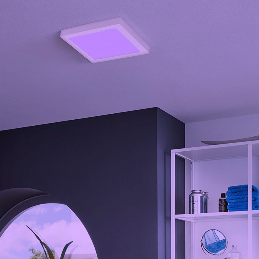Eglo - Iluminação de teto LED RGBW com regulação FUEVA-C LED/15,6W/230V Bluetooth