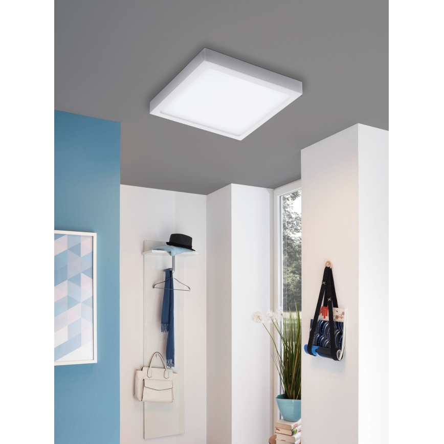 Eglo - Iluminação de teto LED RGBW com regulação FUEVA-C LED/21W/230V