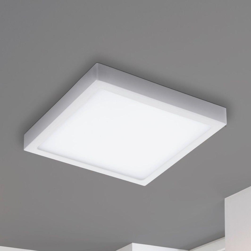 Eglo - Iluminação de teto LED RGBW com regulação FUEVA-C LED/21W/230V
