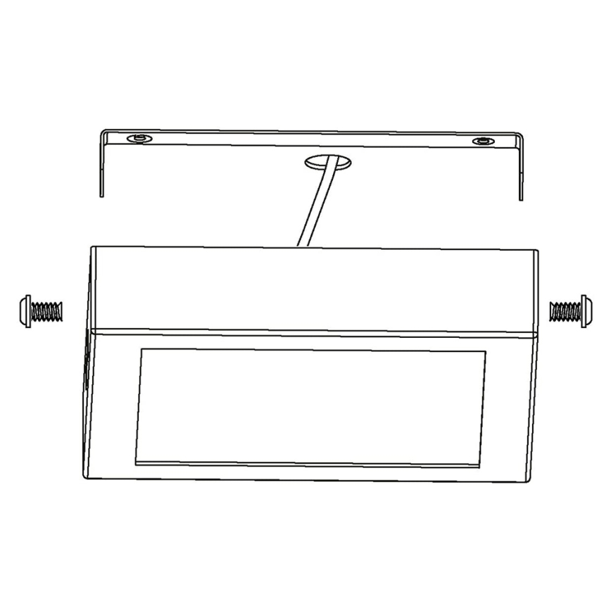 Eglo - Iluminação de teto LED RGBW com regulação FUEVA-C LED/21W/230V