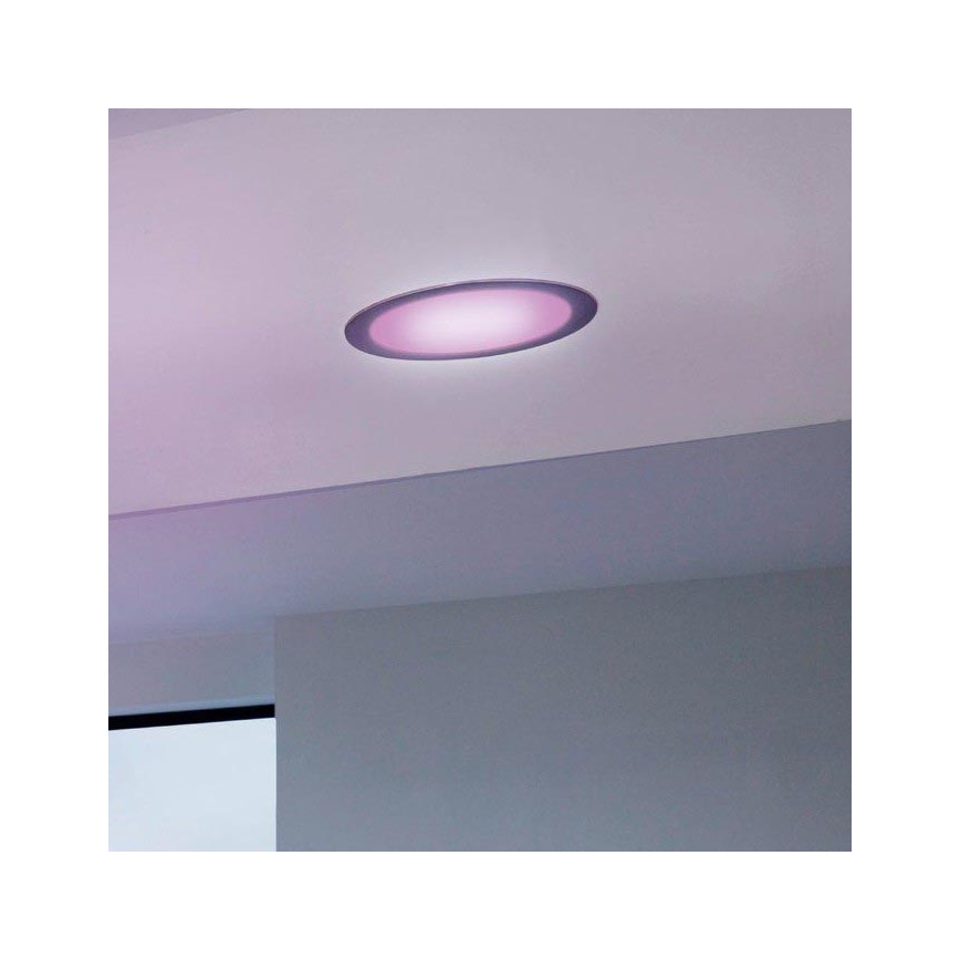 Eglo - Iluminação embutida LED RGB com regulação FUEVA-C LED/15,6W/230V