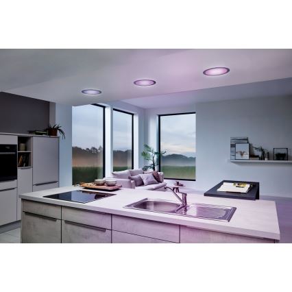 Eglo - Iluminação embutida LED RGB com regulação FUEVA-C LED/15,6W/230V