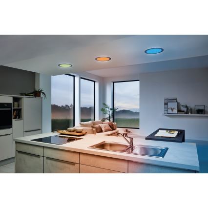 Eglo - Iluminação embutida LED RGB com regulação FUEVA-C LED/15,6W/230V