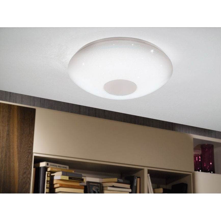 Eglo - Iluminação de teto LED RGBW com regulação VOLTAGO-C LED/17W/230V