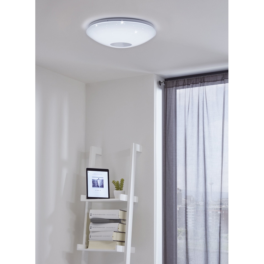 Eglo - Iluminação de teto LED RGBW com regulação VOLTAGO-C LED/17W/230V