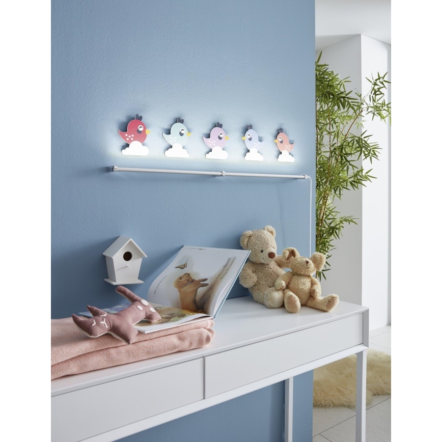 Eglo 96707 - Luz de parede de criança LED SPARINO 3xLED/1,8W/230V
