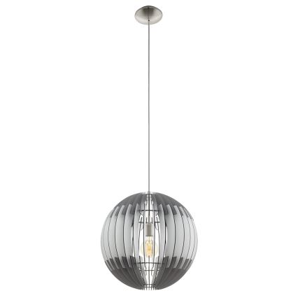 Eglo 96747 - Luz pendente OLMERO 1xE27/60W/230V
