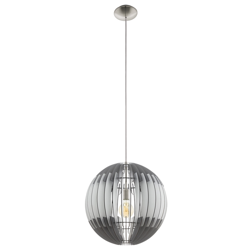 Eglo 96747 - Luz pendente OLMERO 1xE27/60W/230V