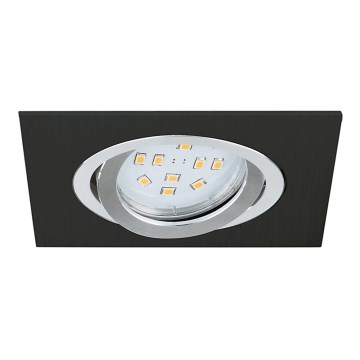Eglo 96759 - Foco de encastrar LED TERNI 1 1xGU10/5W/230V preto