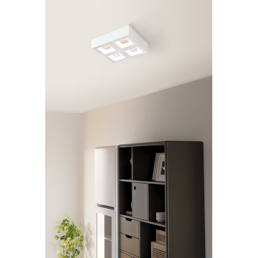 Eglo - Luz de teto LED 4xLED/6,3W/230V