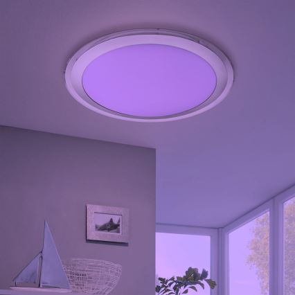 Eglo - Iluminação de teto LED RGBW com regulação COMPETA-C LED/17W/230V