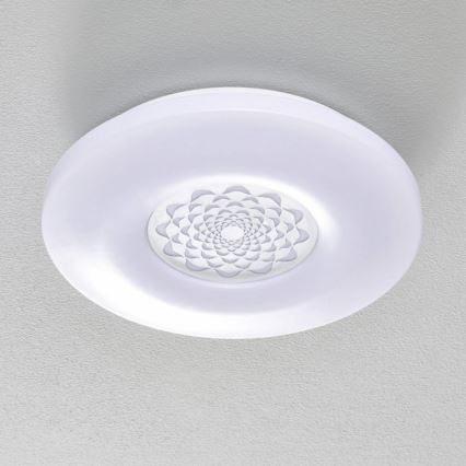 Eglo - Iluminação de teto e parede LED RGB com regulação CAPASSO-C LED/17W/230V