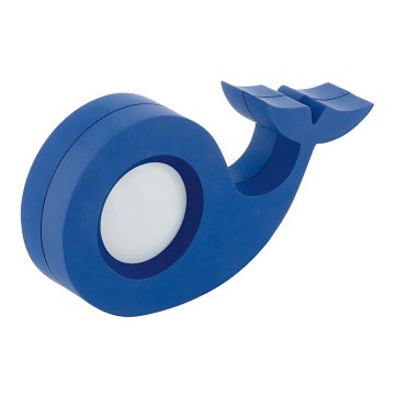 Eglo 96858 - Candeeiro de mesa de criança LED WALINA LED/5,4W/230V AZUL