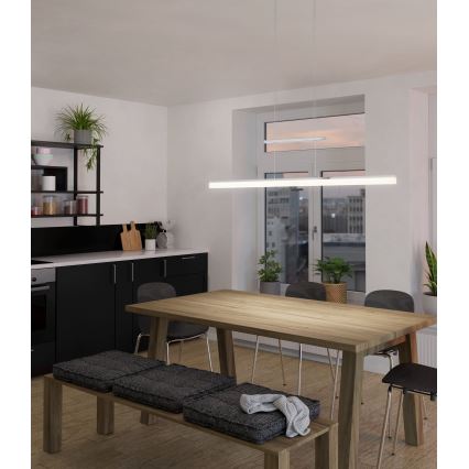 Eglo - Candelabro num fio fosco LED 2xLED/12,5W/230V