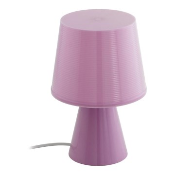 Eglo 96908 - Lâmpada de mesa MONTALBO 1xE14/40W/230V rosa