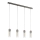 Eglo 96942 - Candelabro num fio LED ZACHARO 4xE27/4W/230V