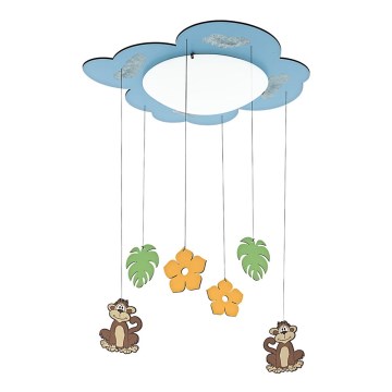 Eglo 96947 - Luz de teto de criança LOUIE 1xE27/42W/230V